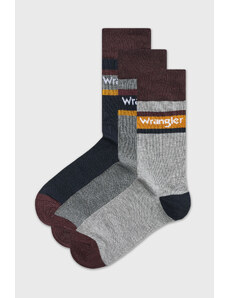 3er-PACK Socken Wrangler Bayne hoch mehrfarbig