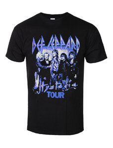 Metal T-Shirt Männer Def Leppard - Hysteria Tour - ROCK OFF - DEFLTS23MB