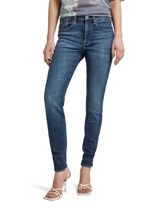 G-STAR RAW Damen Lhana Skinny Jeans, Blau (worn in himalayan blue D19079-C051-G122), 28W / 30L