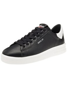 Replay Herren Cupsole Sneaker University M Prime Schuhe, Schwarz (Black White 008), 42