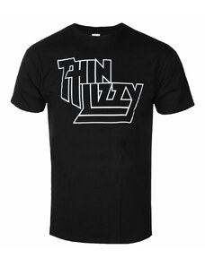 Metal T-Shirt Männer Thin Lizzy - Logo - ROCK OFF - TLTS01MB