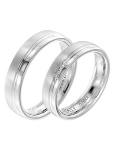 Viventy Verlobungsring Paar Silber 925 Diamant 8007