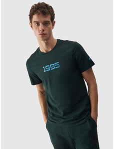 4F Regular Fit T-Shirt mit Print für Herren - grün - L