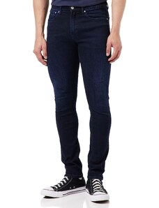 Calvin Klein Jeans Herren Skinny J30J323695 Hosen, Denim (Denim Dark), 28W / 32L