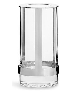 Sagaform Vase in Silber - (H)15 x Ø 8 cm | onesize