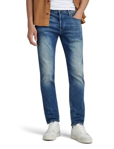 G-STAR RAW Herren 3301 Slim Jeans, Blau (vintage medium aged 51001-8968-2965), 35W / 36L