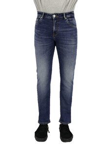 LTB Jeans Herren Jeans Hollywood Z D - Jeans Herren Gerade aus Baumwollmischung Gerade Denim Mittel mit Reißverschluss Mittlere Taille - Blau