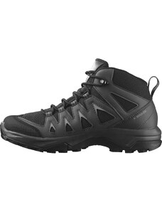Salomon X Braze Mid Gore-Tex Damen Wander Wasserdichte Schuhe, Hiking-Basics, Sportliches Design, Vielseitiger Einsatz, Black, 40 2/3