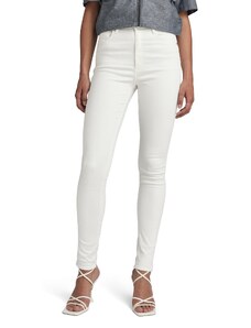 G-STAR RAW Damen Kafey Ultra High Skinny Jeans, Weiß (white gd D15578-C258-G006), 27W / 32L