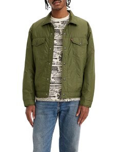 Levi's Herren Relaxed Fit Padded Truck Jacket, SEA Moss, XL