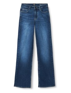 camel active Damen 5-Pocket Jeans mit weiten Hosenbeinen 30 Blau womenswear-33/30