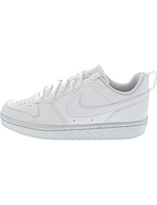 NIKE Court Borough Low RECRAFT (GS) Sneaker, White/White-White, 36.5 EU