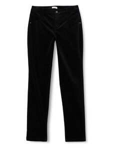 s.Oliver Damen Cord-Hose, Relaxed Fit Black, 40