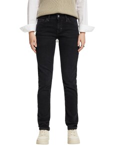 ESPRIT Schmale Jeans mit mittlerer Bundhöhe