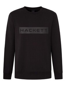 Hackett London Herren Essential SP Crew Sweatshirt, Black (Black), XL