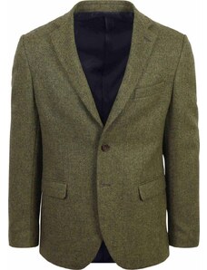 Suitable Tweed Blazer Herringbone Grün