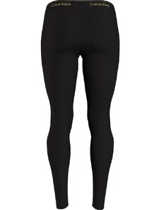 Calvin Klein Damen Pyjama-Set Lang, Schwarz (Black), XL