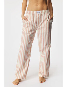 Pyjamahose Calvin Klein Stripe rosa-weiß