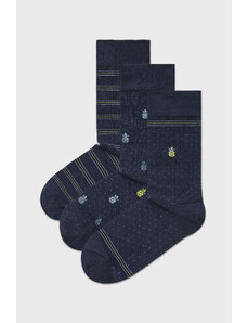 Cornette 3er-PACK Socken Emilio hoch mehrfarbig