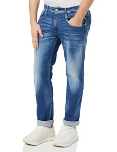 Replay Herren Jeans Anbass Slim-Fit Bio, Medium Blue 009-5 (Blau), 29W / 32L