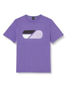 BOSS Herren Tee 9 T-Shirt, Dark Purple502, L
