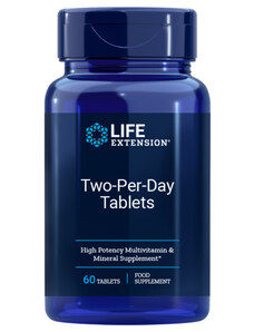 Life Extension Two-Per-Day 60 St., Tablets