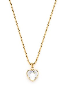 Leonardo Damen-Halskette mit Herz-Anhänger Carli Goldfarben 023378