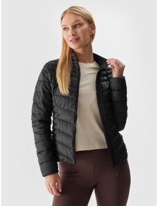 4F Damen Jacke mit synthetischer Daunenfüllung aus recycelten Materialien - schwarz - L