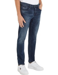 Tommy Jeans Herren Jeans Austin Ah5168 Slim Fit, Blau (Denim Dark), 33W / 32L