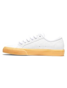DC Shoes Damen Manual Sneaker, White/Gum, 37 EU