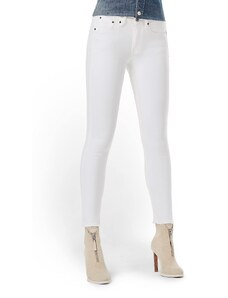 G-STAR RAW Damen 3301 Mid Skinny Ankle Jeans, Weiß (white D15943-C267-110), 27W / 32L
