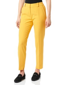 HUGO Damen Hetana Trousers, Dark Yellow703, 38 EU