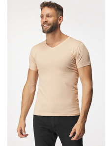 Baumwoll-T-Shirt MEN-A Jonathan II beige