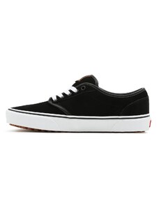 Vans Herren Atwood VansGuard Sneaker, (Suede Fleece) Black/White, 39 EU