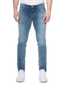 Replay Herren Jeans Anbass Slim-Fit Hyperflex mit Stretch, Medium Blue 009-1 (Blau), 33W / 32L