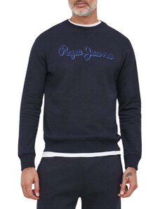 Pepe Jeans Herren Ryan Crew Sweatshirt, Blue (Dulwich), XL