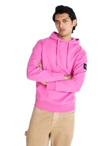 Calvin Klein Jeans Herren Hoodie Badge Hoodie mit Kapuze, Rosa (Pink Amour), S