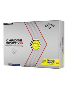 Callaway Chrome Soft X LS Triple Track 2023 yellow
