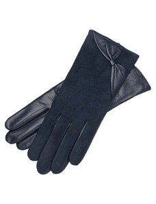 1861 Glove manufactory Vittoria Blue Navy Leather Gloves