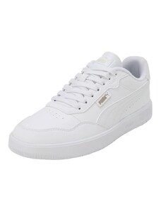 PUMA Herren Court Ultra LITE Sneaker White White Gold37 EU