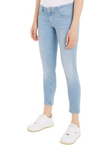 Tommy Jeans Damen Jeans Scarlett AH1216 Skinny Fit, Blau (Denim Light), 24W / 30L