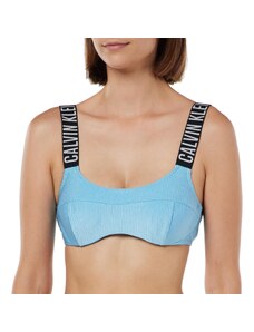 Calvin Klein Damen Bikini Oberteil mit Bügel, Blau (Blue Tide), S
