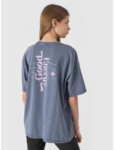 4F T-Shirt mit Print für Mädchen - grau - 122