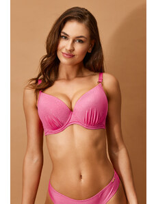 Astratex Bikini-Oberteil Glitter Pink I rosa