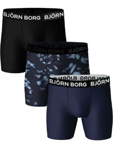 Björn Borg Performance Shorts 3er-Pack Bau Schwarz