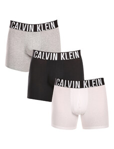 3PACK Herren Klassische Boxershorts Calvin Klein mehrfarbig (NB3609A-MP1) S