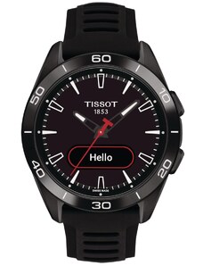 Tissot Uhr in Unisexgröße T-Touch Connect Sport Schwarz T153.420.47.051.04