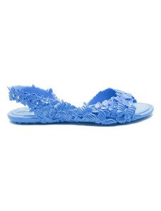 Sunies Flexi Butterfly Flipflop Sandalen in Glossy Blau