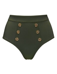 Marlies Dekkers Royal Navy High Waist Bikinihose in Seaweed Grün