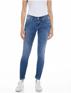 Replay Damen Jeans mit Power Stretch, Blau (Medium Blue 009), 29W / 30L